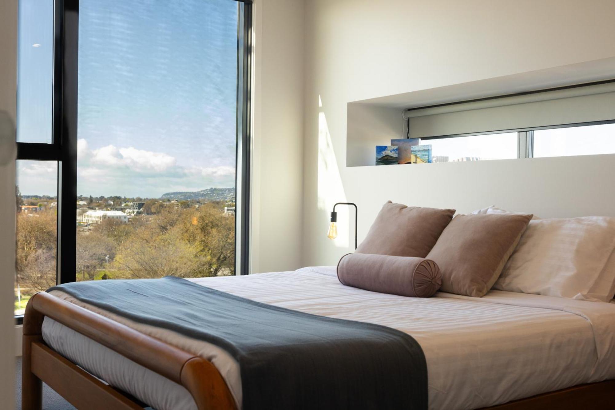 Luxury 2 Bedroom Cbd Apartment With Free Parking Christchurch Buitenkant foto