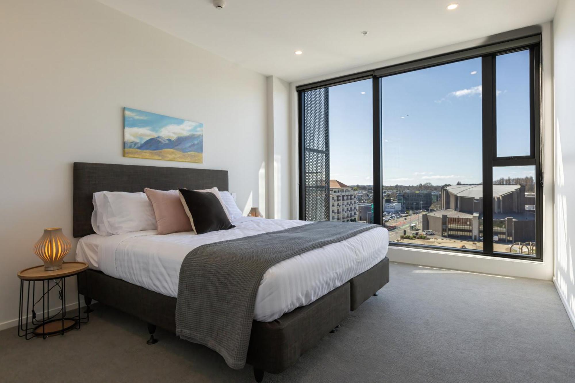 Luxury 2 Bedroom Cbd Apartment With Free Parking Christchurch Buitenkant foto